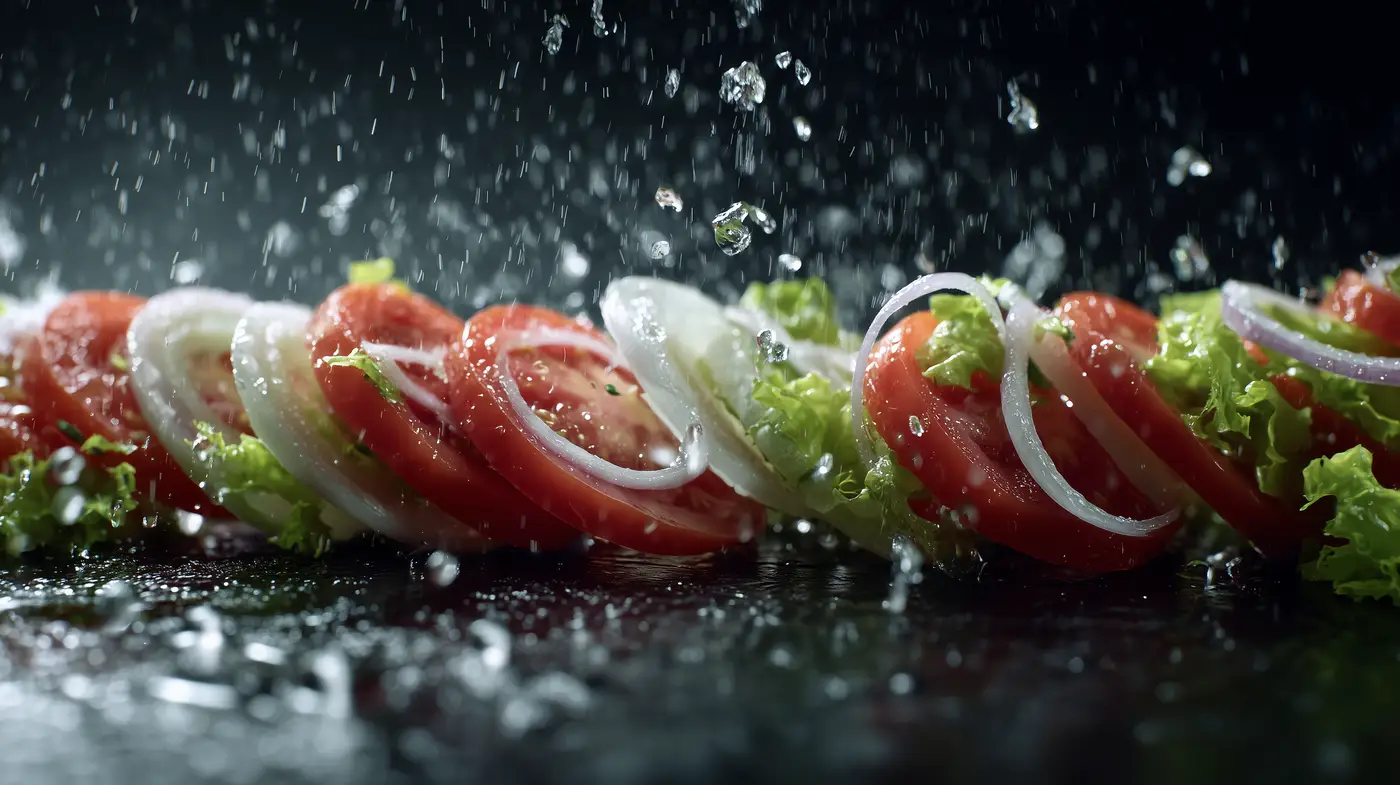 Fresh ingredients prepared for a Koshimbir meal.